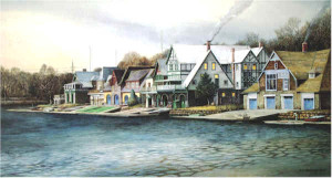 "Boathouse Row 2" by N. Santoleri