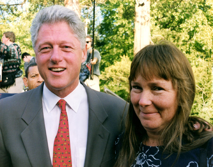 Clinton and Fran