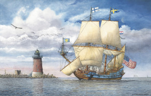 Kalmar Nyckel Under Sail