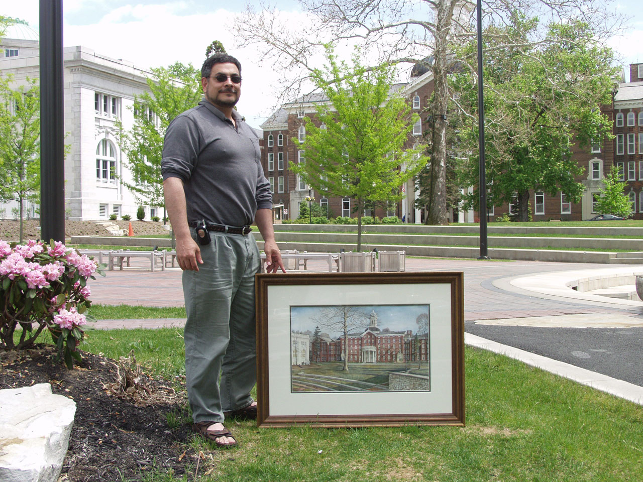 Kutztown original watercolor