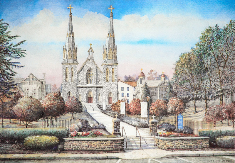 "Saint Thomas of Villanova 4" by N. Santoleri 2006
