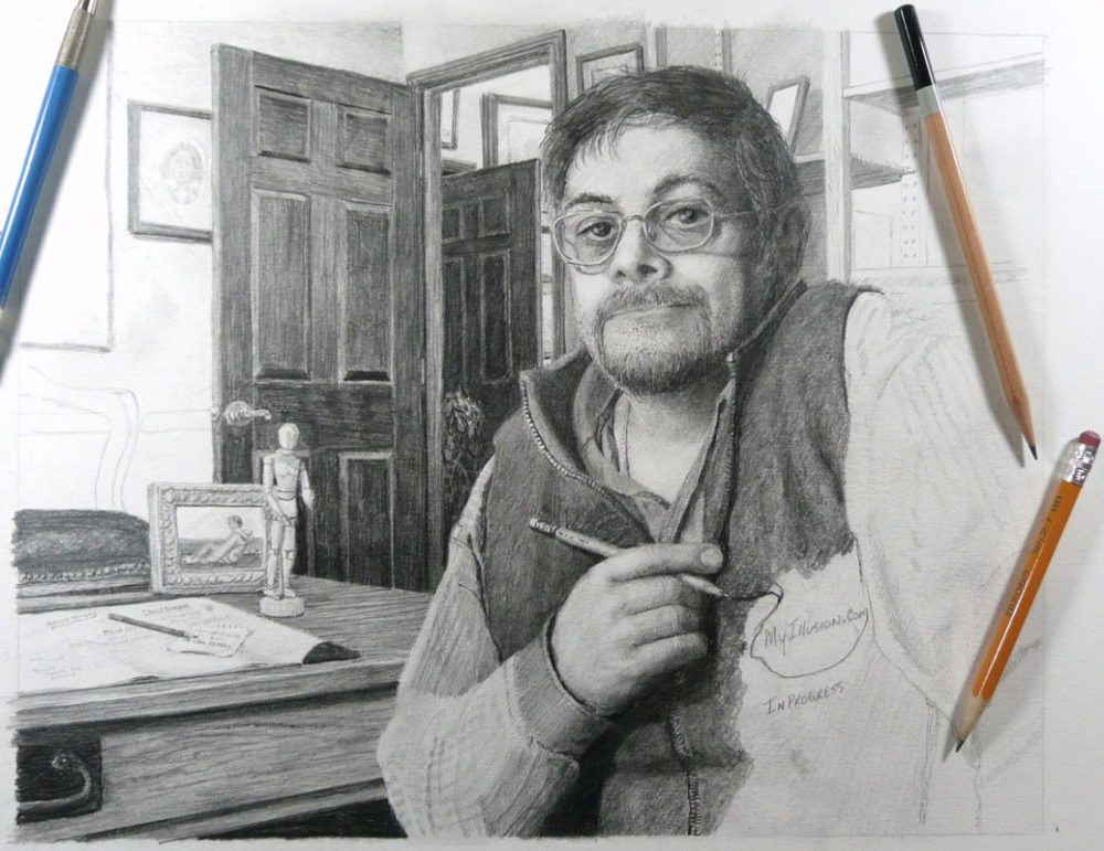 Self - Pencil by N. Santoleri