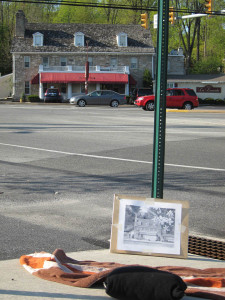 La Locanda restaurant drawing location 02 by N. Santoleri