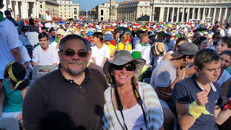 Louise and Nick in Rome