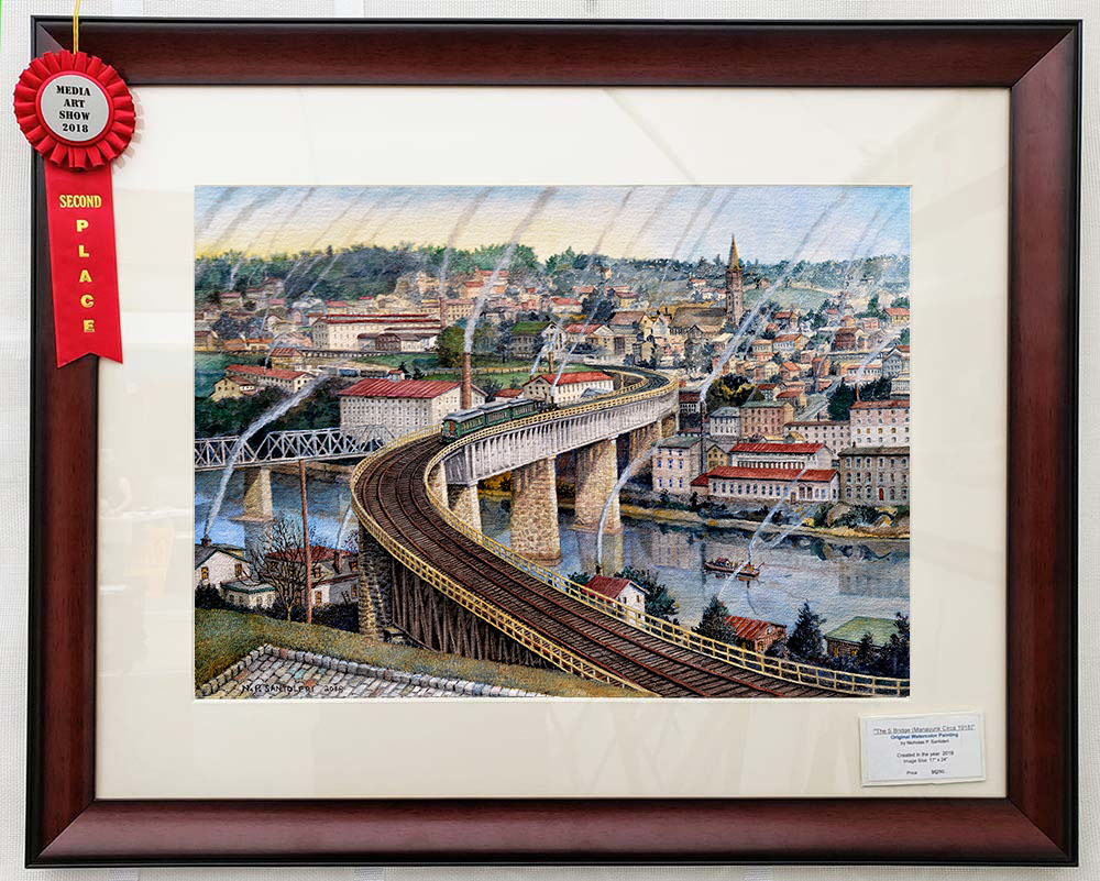 S-Bridge Framed with Ribbon