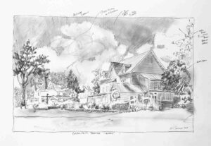 Compositional Drawing of The Gables at Chadds Ford